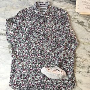 Ted Baker Floral Print Shirt XL “Size 6”